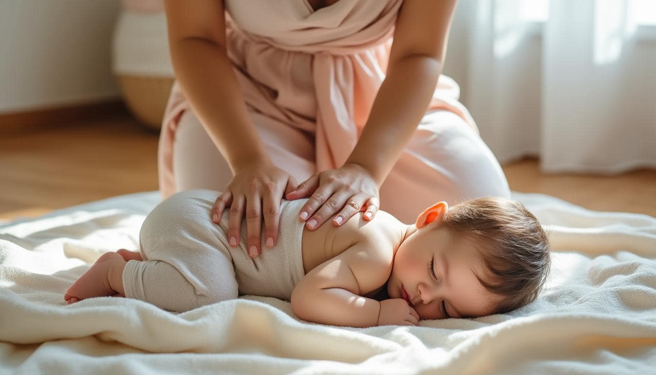 découvrez l'importance du massage et de la stimulation sensorielle pour le bien-être et le développement harmonieux de votre nourrisson.