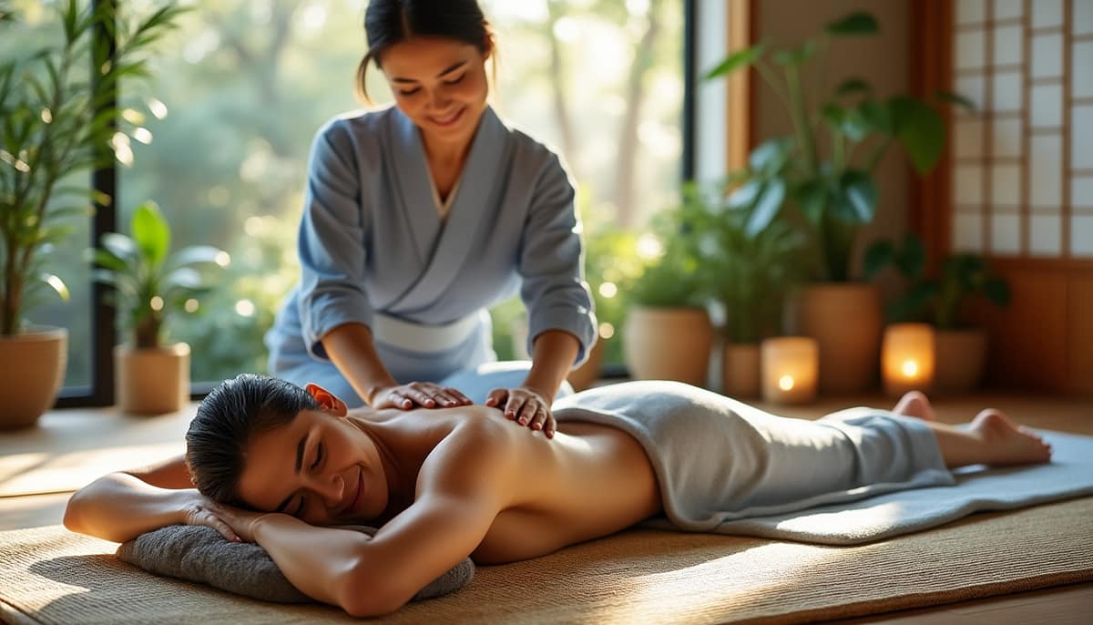 découvrez le massage shiatsu : une technique japonaise basée sur la pression des doigts pour rééquilibrer l'énergie du corps, soulager le stress et améliorer le bien-être. bienfaits, origines et conseils pour profiter pleinement d'une séance.