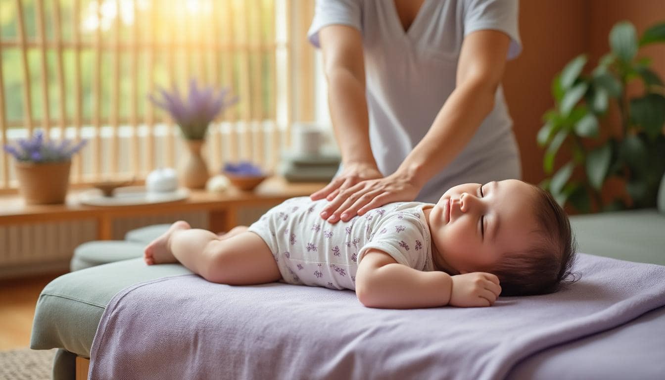 découvrez les mouvements de shiatsu spécialement adaptés pour le massage de bébé, favorisant son bien-être, sa détente et un lien complice avec ses parents.
