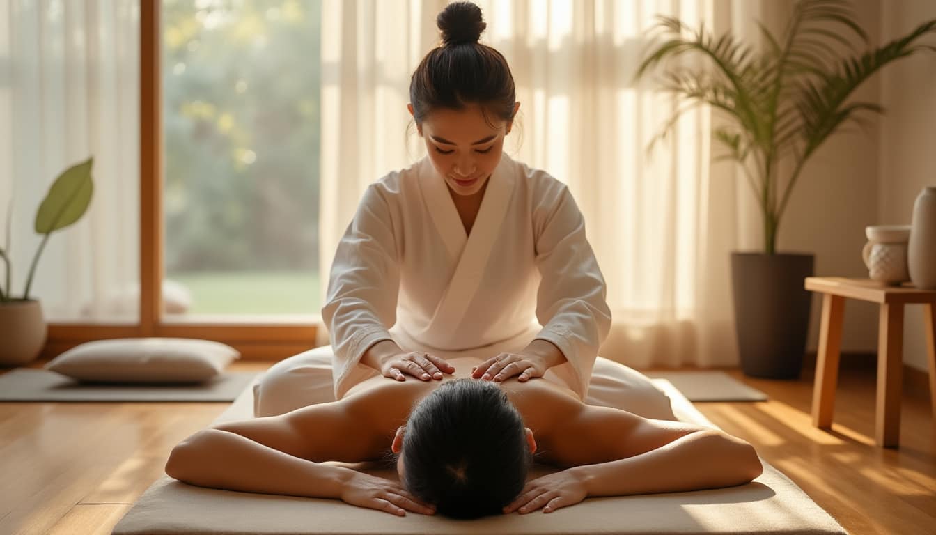 découvrez le massage shiatsu : ses origines, ses bienfaits pour le corps et l'esprit, et comment cette technique japonaise utilise la pression des doigts pour apporter bien-être et relaxation.