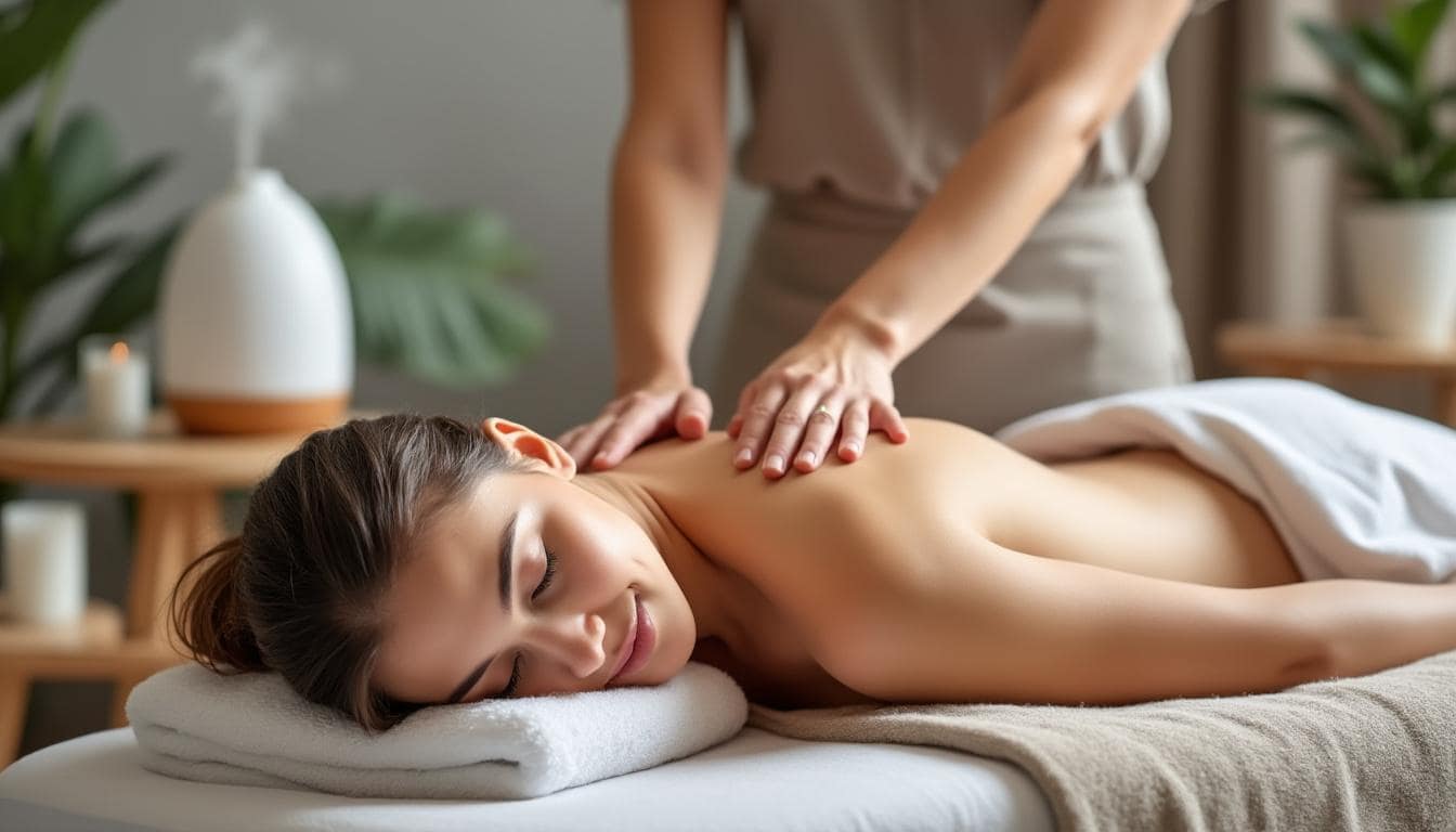 découvrez les bienfaits du massage aromathérapeutique : une alliance unique entre relaxation profonde et huiles essentielles, pour apaiser le corps, l'esprit et améliorer le bien-être au quotidien.