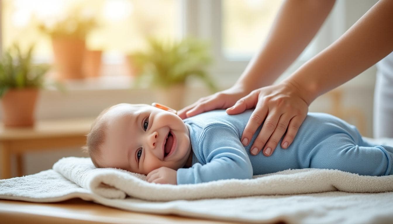 découvrez comment le massage favorise la détente et soulage les tensions musculaires chez bébé. conseils et bienfaits pour le bien-être de votre enfant.
